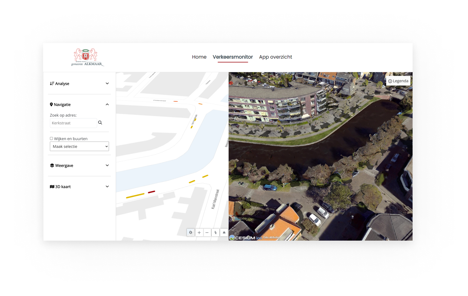 verkeersmonitor-digitaletweeling verkeersmonitor- digitale tweeling